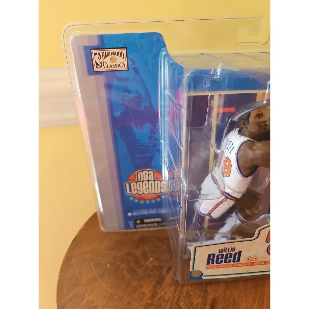 WILLIS REED McFARLANE SPORTS PICKS HARDWOOD CLASSICS NEW YORK KNICKS MISP 2005